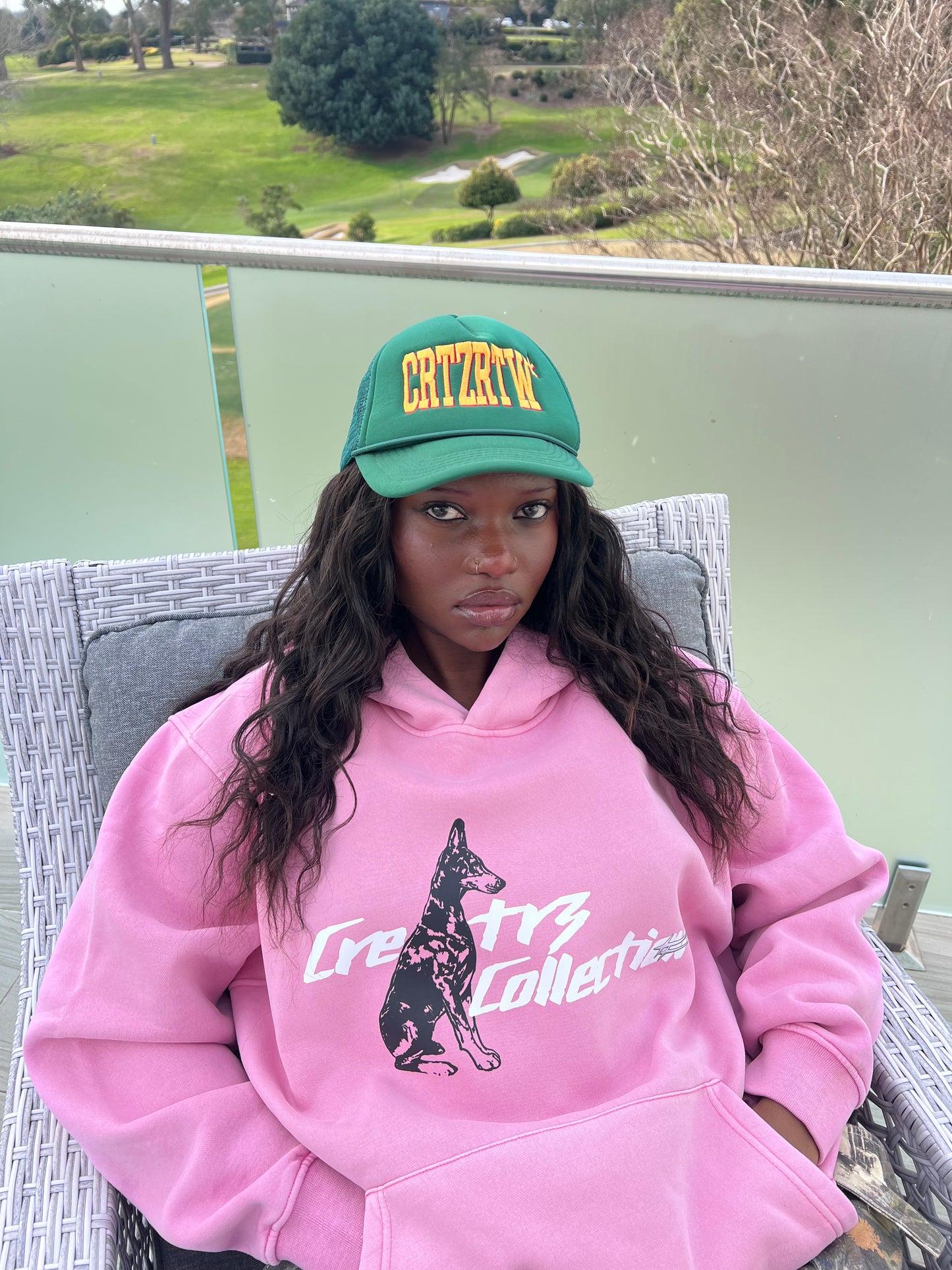 Creatrz Collection Stitched Hoodie